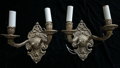 Coppia applique parete - da,