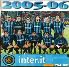 3 DVD INTER  2005/06 CAMPIONE