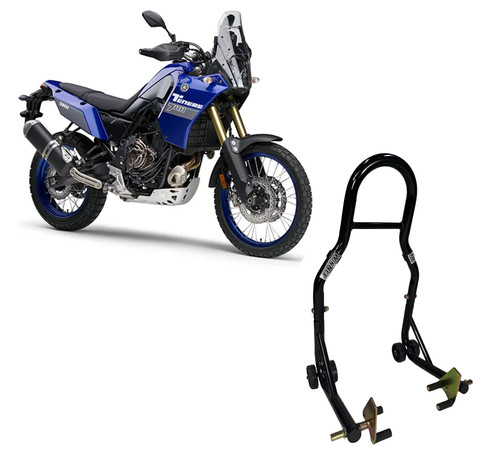 Cavalletto alza moto ruota