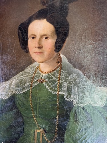 Grande quadro olio - quadro, a