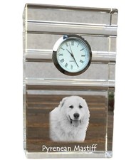 Mastino dei Pirenei orologio a tre strisce con cane Art-Dog