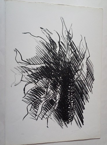 Ennio morlotti litografia - ennio,