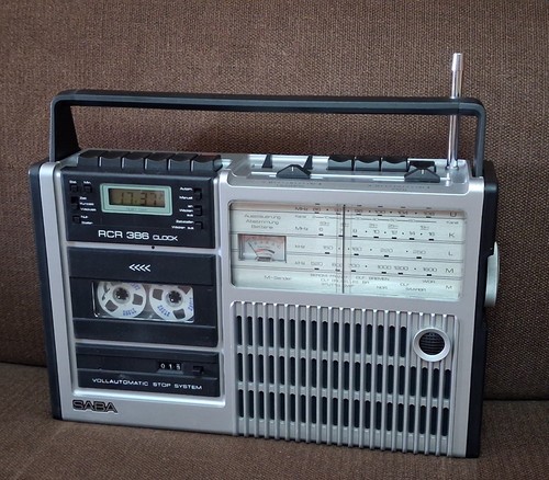 Saba rcr 386 clock radio - rcr,