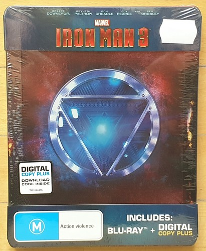 Iron man steelbook - iron, 3