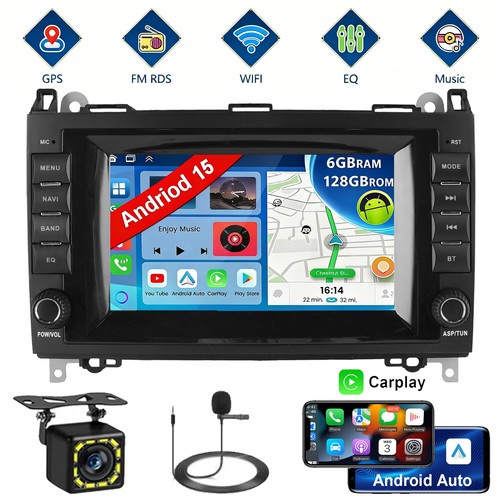 Autoradio 128g android15 - 6+128g,