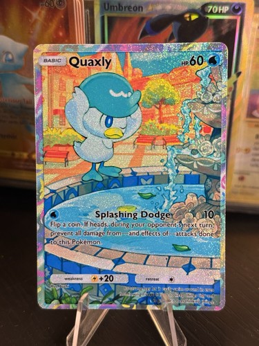 Quaxly card pokemon tcg - quaxly,