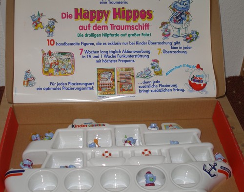 Diorama ferrero happy hippo - ferrero, "happy