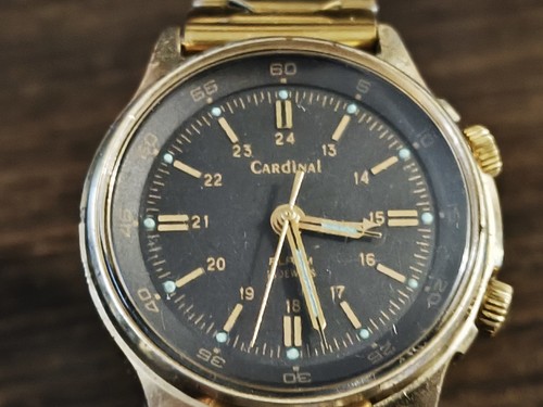 Orologio polso vintage con - da,