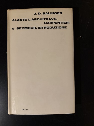 Salinger alzate architrave - salinger, l'architrave