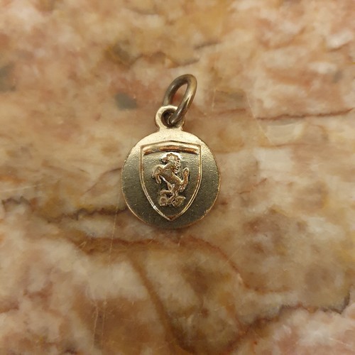 Ferrari shell pendente - ferrari, vintage