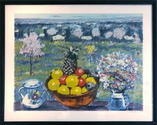 Litografia firmata di Michele