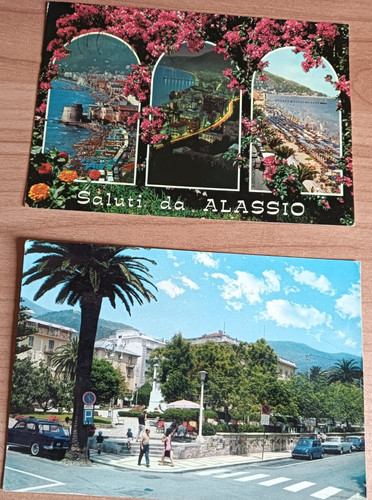 Lotto cartoline automobili - lotto, 2