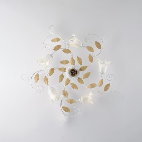 Plafoniera arte povera cesto - plafoniera,