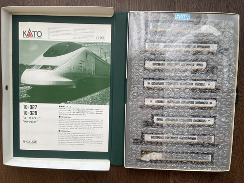 Kato 327 eurostar vagoni - 8,