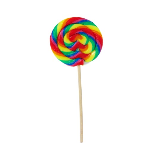 Rainbow spiral lolly grande - rainbow,