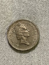 Rara Moneta Da 1 Sterlina