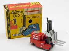 Schuco Piccolo 765 carrello elevatore stapler vintage die cast model Orig. box