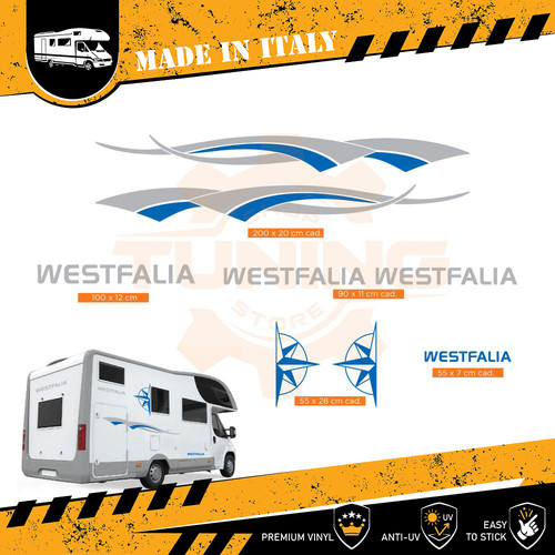 Decalcomania adesivi camper - adesivi,