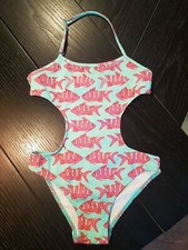 Costume intero mare bambina trikini tg.8A