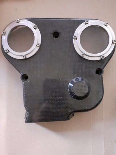 Copri cinghia cam carbonio - cam,