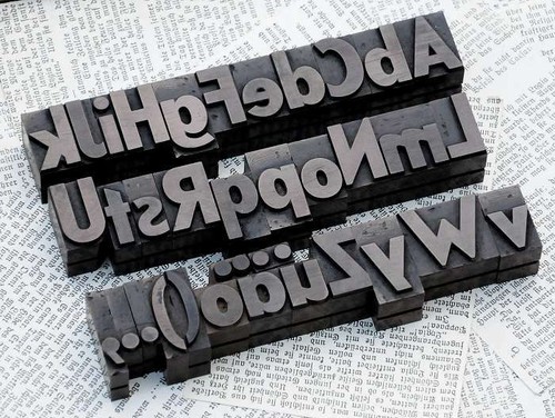 Blocco stampa tipografica