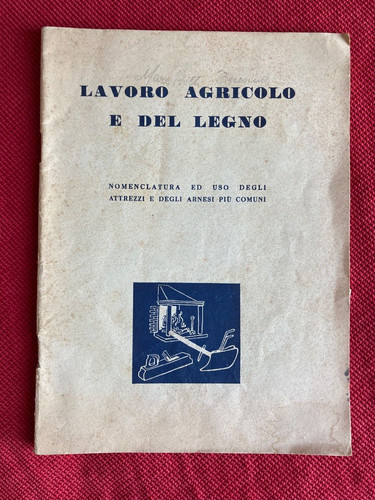 Lavoro agricolo del legno - e,