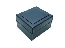 PHILIP WATCH blue leather