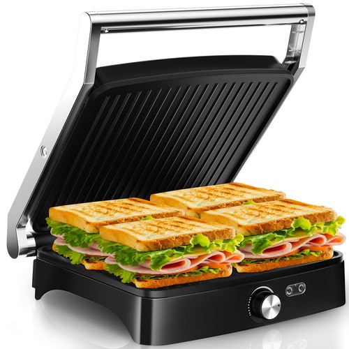 Yashe piastra panini 2000w - panini,