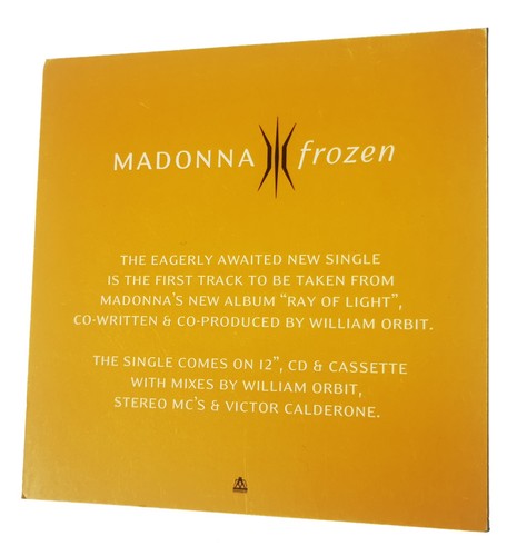 Madonna display card frozen - madonna,