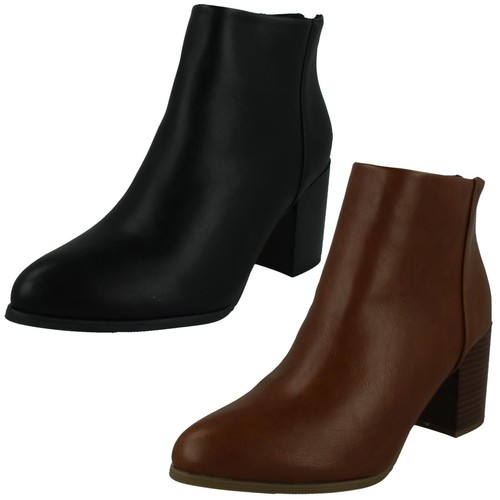 Donna blocco stivaletti tacco - donna,