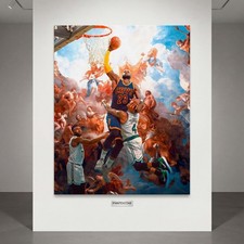 Pop art/graffiti NBA as High