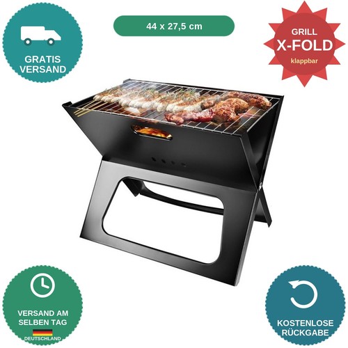 Barbecue carbone pieghevole - a,
