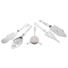 1x Cucchiaio Assenzio Filtro Bicchiere Cocktail Bar Acciaio Inox 304
