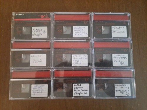 Lotto sony tdk - tdk, mini