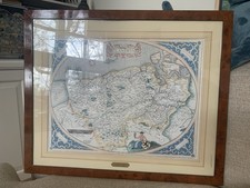 BELGIO - FLANDRIA GERARD MERCATOR mappamundi 147/1000 Bellissima cornice