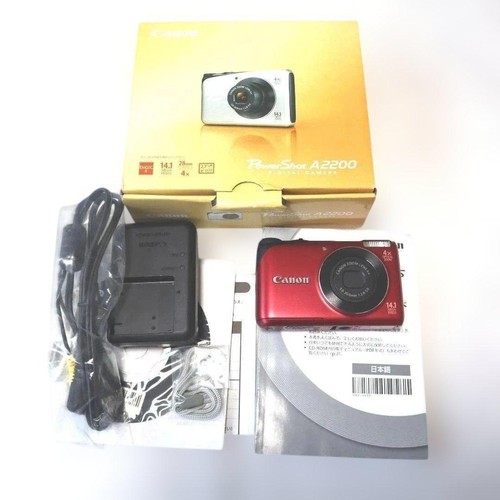 Canon powershot a2200 - canon, rossa
