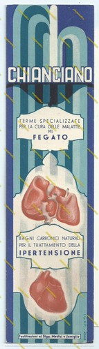 Segnalibri terme chianciano - segnalibri, di
