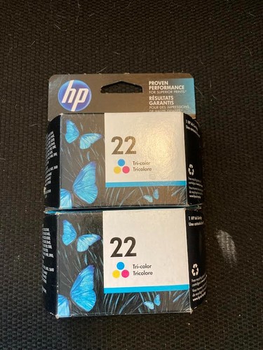 Lotto originali hp 22 - -,