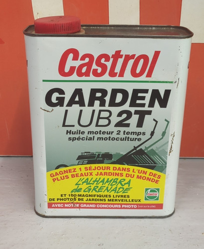 Vintage french castrol garden - castrol,