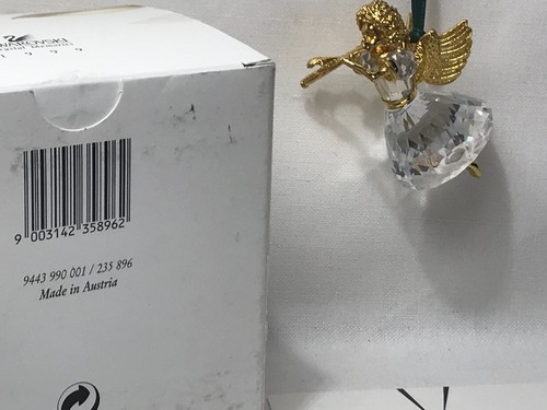 Swarovski angelo con flauto - swarovski,