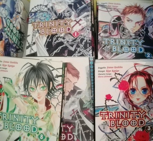 Trinity blood manga - 1-14,