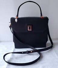 $395 LUANA ITALY Black Leather