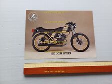Malanca 150 3GTI Sport 1981 depliant italiano originale moto motorcycle brochure