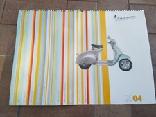 CALENDARIO VESPA PIAGGIO ANNO 2004- ORIGINALE PIAGGIO - 