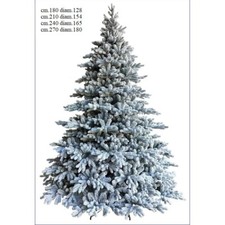 ALBERO DI NATALE INNEVATO