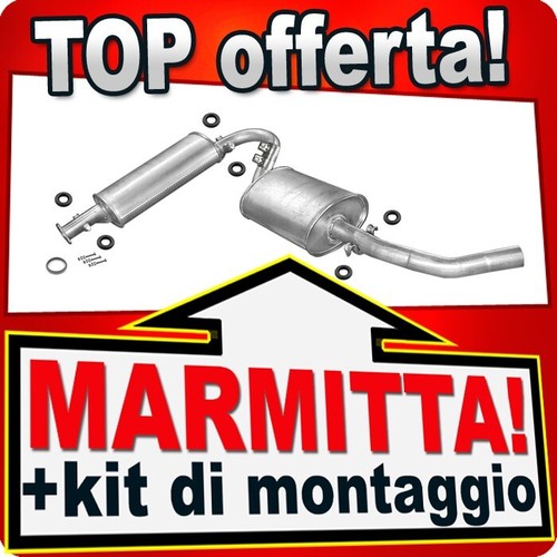Silenziatore posteriore per - silenziatore,