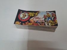 TEX STRISCIA SETTIMA SERIE ROSSA DEL 1954 DA 1 A 24 RISTAMPA ANASTATICA