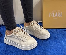 Sneakers donna platform alviero martini 1ᴬ classe off white/geo beige 2269 0289