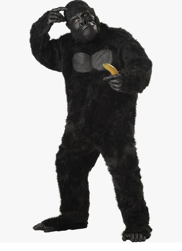 Costume gorilla adulto - gorilla,