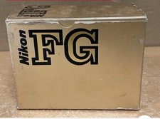 Nikon FG Body Black 35mm film camera reflex analogica Excellent Near Mint